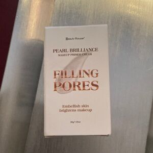 Pearl Brilliance Filling Pores Makeup Primer Cream - White